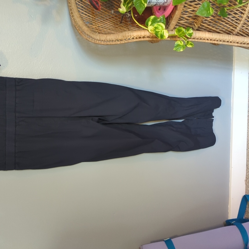 Theory Shirt Jumpsuit In Midnight Blue Color With Elastic Waist Button Front L - Picture 12 of 15